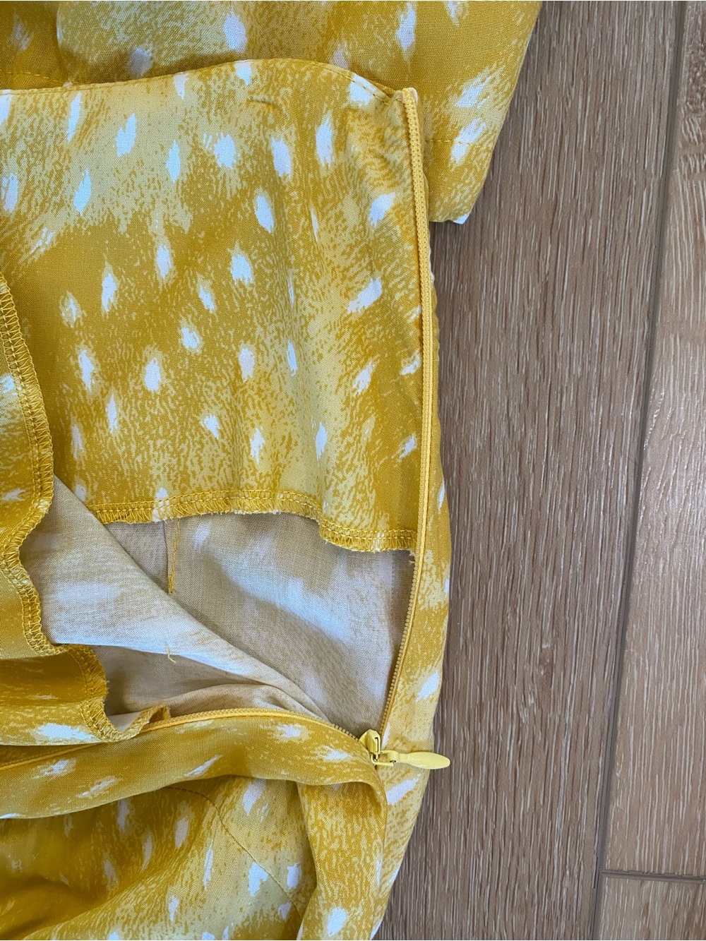 Stillwater Dress Yellow High Low Ruffle Maxi Dress Set Boho Festival Size XS - Picture 10 of 11